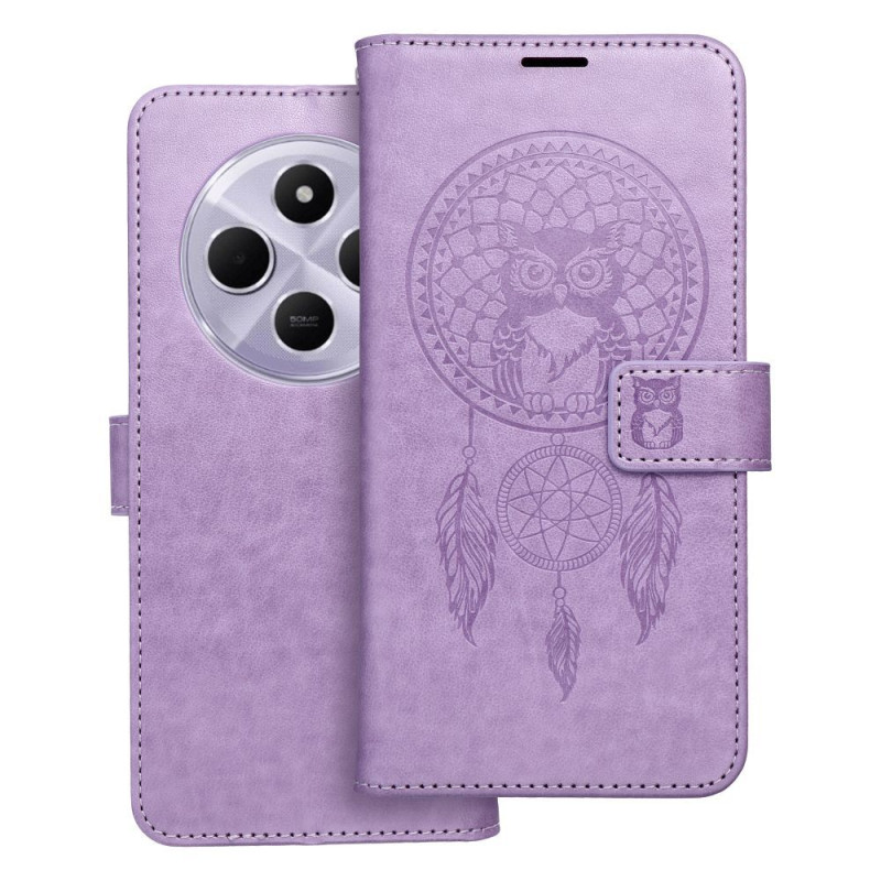 MEZZO Book case for XIAOMI Redmi 14C dreamcatcher purple MEZZO Book case for XIAOMI Redmi 14C dreamcatcher purple