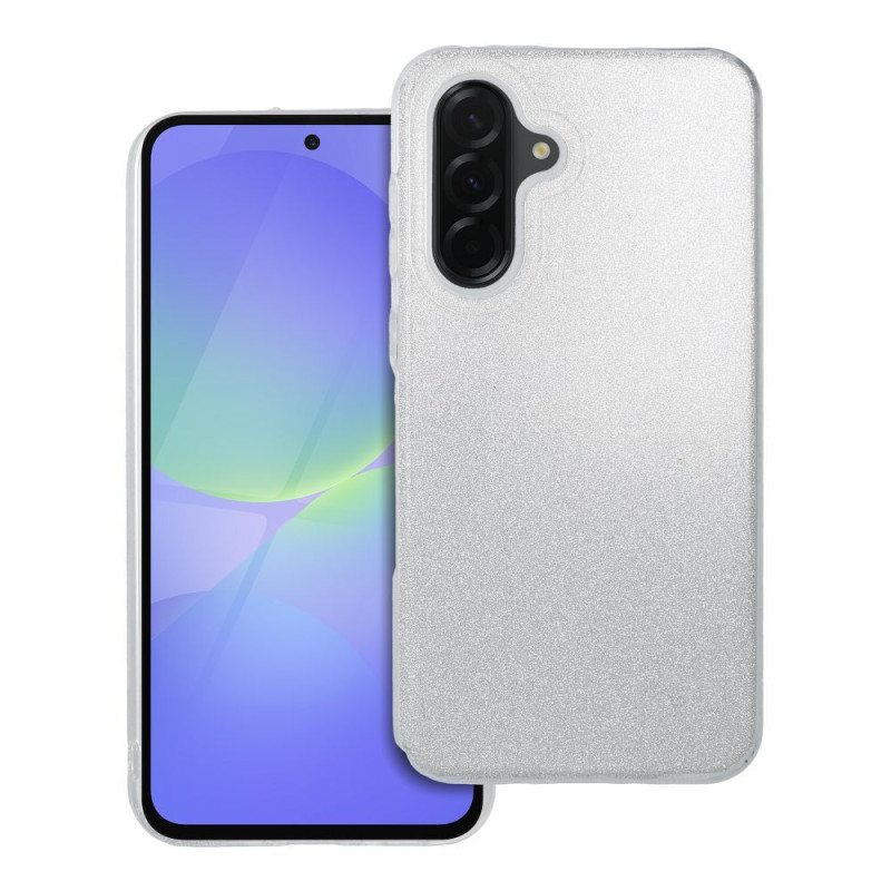 BACK-CASE SHINING GLITTER silber für SAMSUNG Galaxy A36