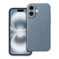 SILICONE MAG COVER case compatible with MagSafe for SAMSUNG S25 Ultra light blue