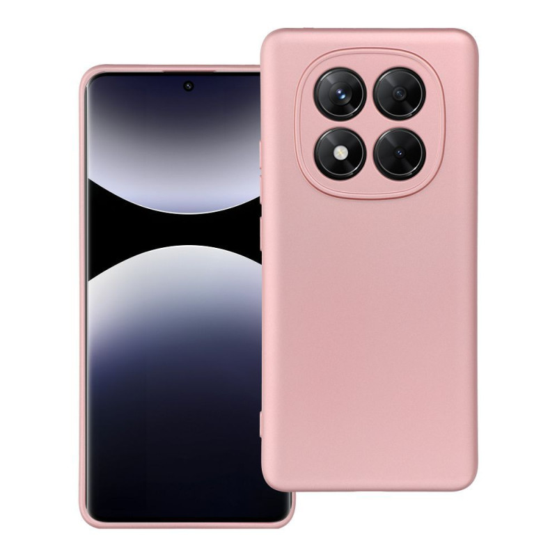 BACK-CASE METALLIC PINK für XIAOMI Redmi Note 14 Pro 5G