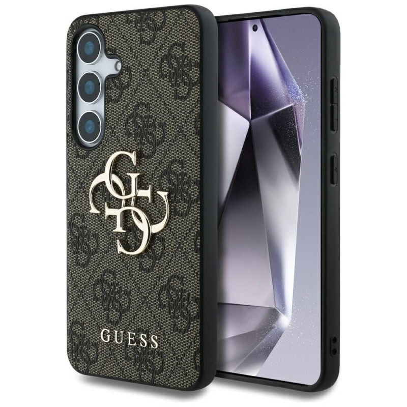 GUESS case for SAMSUNG S25 GUHCS25S4GMGBR (4G PU Big Logo) brown GUESS case for SAMSUNG S25 GUHCS25S4GMGBR (4G PU Big Logo) brown