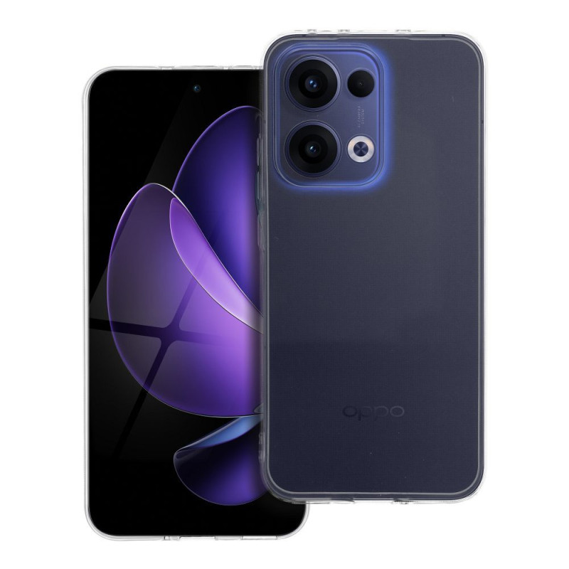 BACK-CASE 2mm transparent (mit Kameraschutz) für OPPO Reno 13 5G
