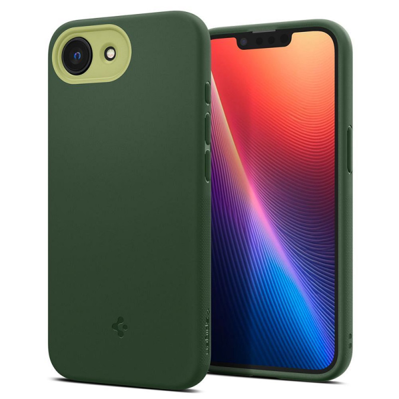 SPIGEN case NANO POP MAG compatible with MagSafe for IPHONE 16e avo green SPIGEN case NANO POP MAG compatible with MagSafe for IPHONE 16e avo green