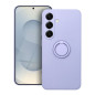 SILICONE RING case for SAMSUNG S25 violet