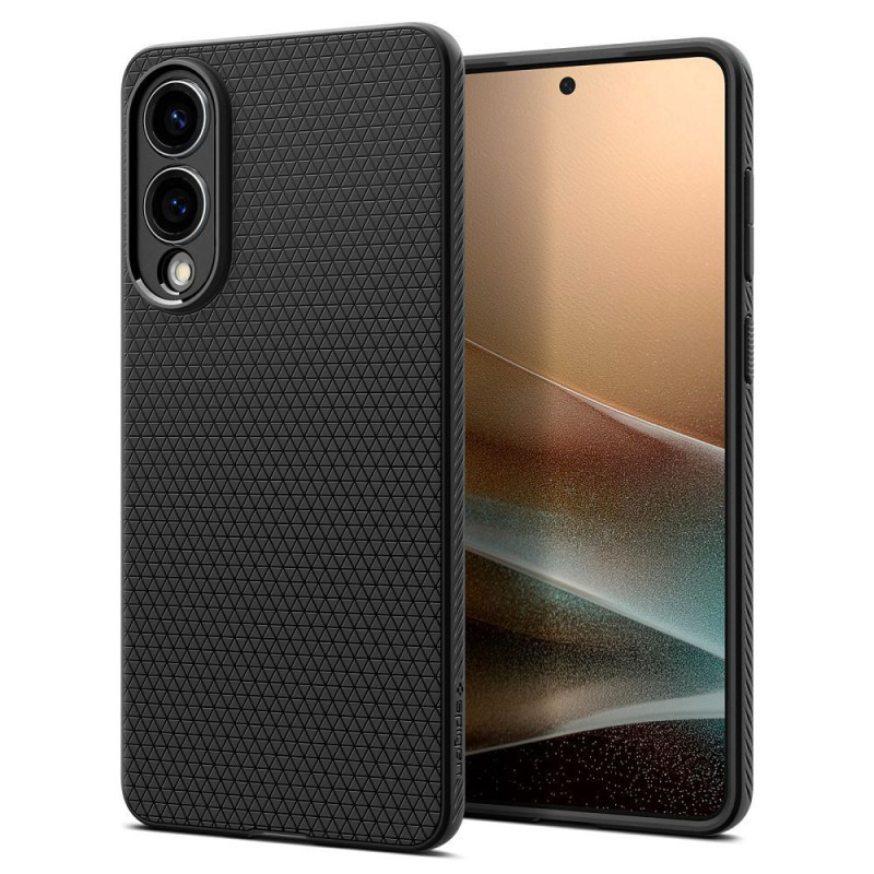 SPIGEN case LIQUID AIR for SAMSUNG S25 Edge matte black SPIGEN case LIQUID AIR for SAMSUNG S25 Edge matte black