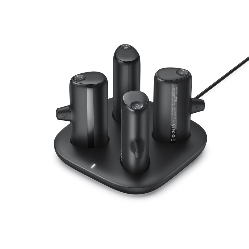 VEGER powerbank Pogo set 4 x 5000 mAh black VEGER powerbank Pogo set 4 x 5000 mAh black
