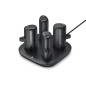 VEGER powerbank Pogo set 4 x 5000 mAh black VEGER powerbank Pogo set 4 x 5000 mAh black