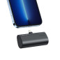 VEGER powerbank 5000 mAh with built-in connector Lightning PD QC3.0 3A 20W PlugOn (W0556P) black VEGER powerbank 5000 mAh with built-in connector Lightning PD QC3.0 3A 20W PlugOn (W0556P) black