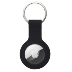 CASE mit Befestigungsring Silikon schwarz für Apple Airtag