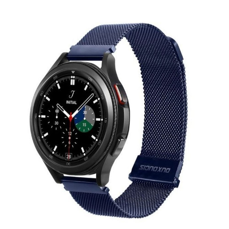 DUX DUCIS strap MILANESE stainless steel magnetic 20 mm blue DUX DUCIS strap MILANESE stainless steel magnetic 20 mm blue