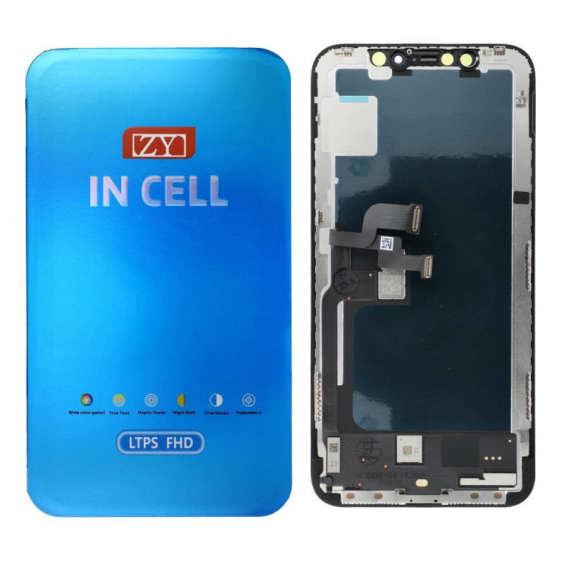 ZY LCD Display for IPHONE X FFHD-900p Incell (Change IC) ZY LCD Display for IPHONE X FFHD-900p Incell (Change IC)