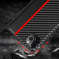 Back-Case CARBON RED STRIPE für Apple iPhone 13 Pro Max