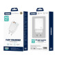 CHARGER USB-C + USB-A 30W GaN JELLICO EU13 + FREE CABLE USB-C