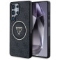 GUESS case for SAMSUNG S25 Ultra GUHMS25LHG4PRTGK (Magnetic IML Metal Glitter 4G Circle Triangle) black