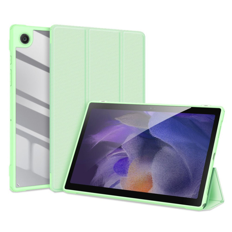 Dux Ducis Toby Armored Flip Smart Case For Samsung Galaxy Tab A8 10.5 '' 2021 With Stylus Holder Green