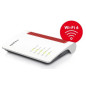 AVM FRITZ!Box 7510 (Wi-Fi 6 DSL-Router (WLAN AX), bis zu 600 MBit/s (2,4 GHz), VDSL-Supervectoring 35b bis zu 300 MBit/s, WLAN M