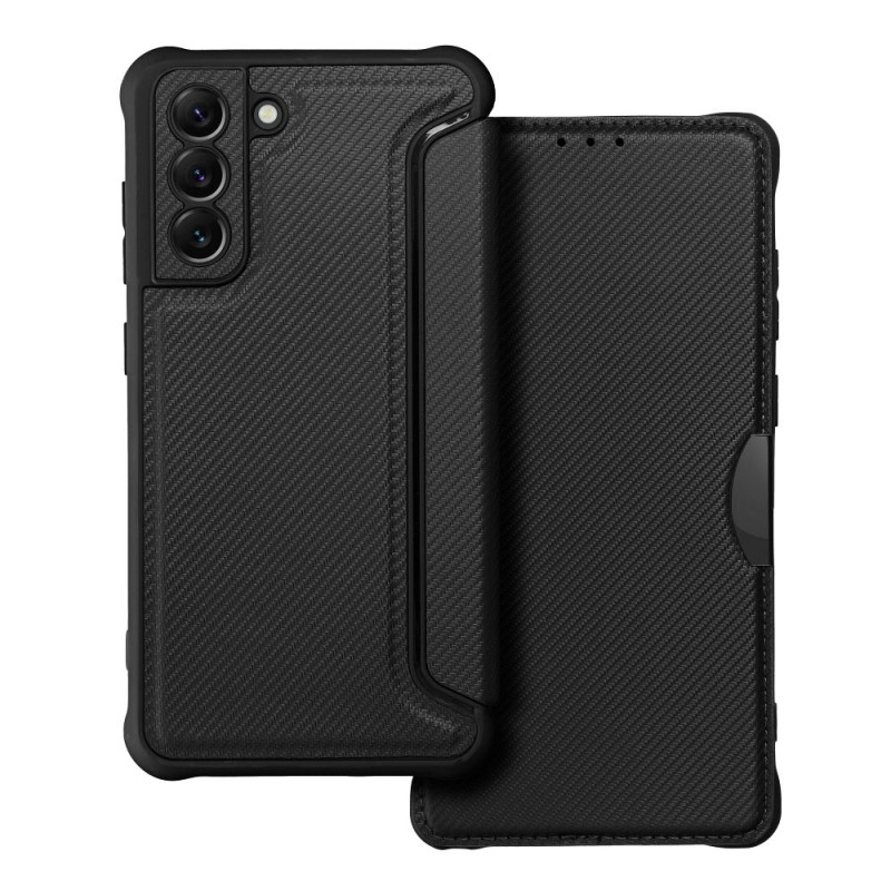 FLIPCASE RAZOR Carbon schwarz für SAMSUNG Galaxy S21 FE
