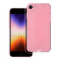BACK-CASE 2mm pink mit MINI-GLITTER für APPLE iPhone 7/8/SE 2020/SE 2022