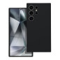 BACK-CASE Silikon schwarz für SAMSUNG Galaxy S24 Ultra