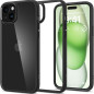 SPIGEN case ULTRA HYBRID for IPHONE 15 Plus matte black SPIGEN case ULTRA HYBRID for IPHONE 15 Plus matte black