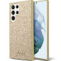 GUESS case for SAMSUNG S24 Ultra GUHCS24LHGGSHD (Glitter Script) gold