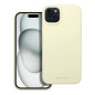 ROAR case CLOUD SKIN for IPHONE 15 Plus Light Yellow