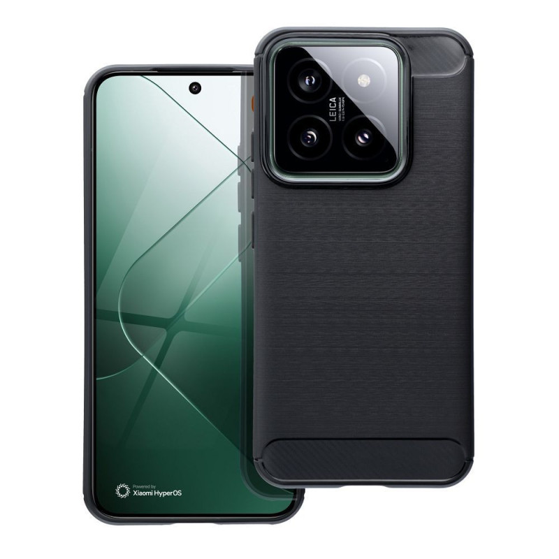 CARBON case for XIAOMI 14 black CARBON case for XIAOMI 14 black