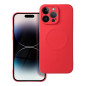 SILICONE MAG COVER case compatible with MagSafe for IPHONE 14 Pro Max red SILICONE MAG COVER case compatible with MagSafe for IPHONE 14 Pro Max red