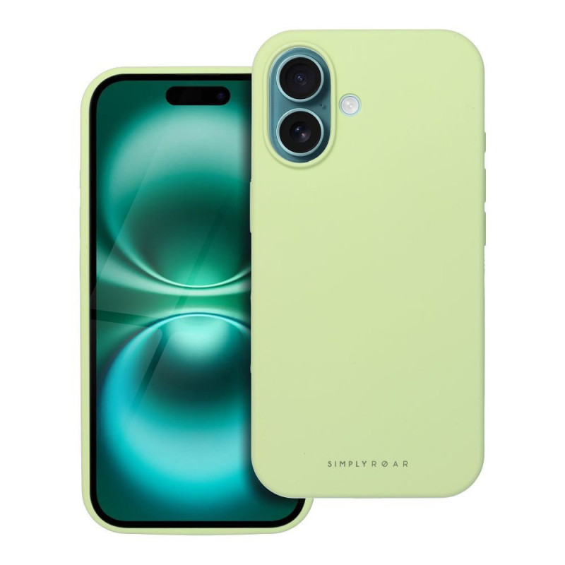 ROAR case CLOUD SKIN for IPHONE 16 Light green ROAR case CLOUD SKIN for IPHONE 16 Light green