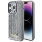 GUESS case for IPHONE 15 Pro GUHCP15LPSFDGSS (Sequin Script Metal) silver GUESS case for IPHONE 15 Pro GUHCP15LPSFDGSS (Sequin Script Metal) silver