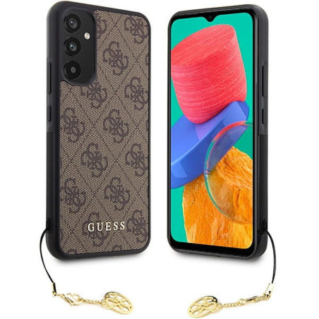 GUESS case for SAMSUNG A34 GUHCSA34GF4GBR (4G Charms Collection) pink