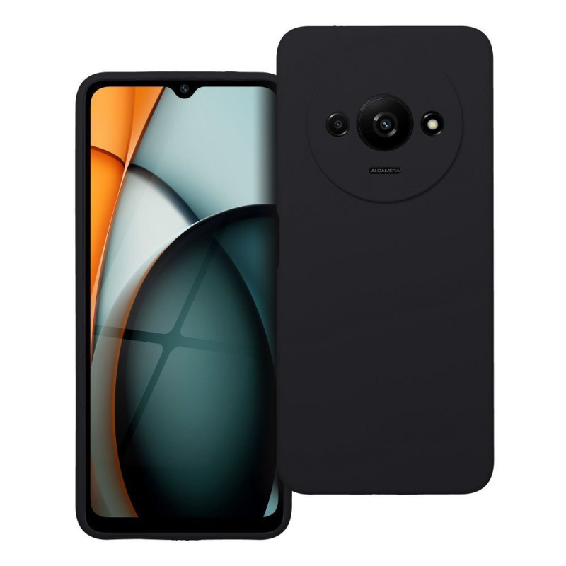 Case SILICONE 2mm for XIAOMI REDMI A3 4G black Case SILICONE 2mm for XIAOMI REDMI A3 4G black