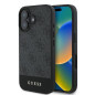 GUESS case for IPHONE 16 GUHCP16SG4GLGR (PC/TPU 4G PU Bottom Stripe) grey GUESS case for IPHONE 16 GUHCP16SG4GLGR (PC/TPU 4G PU Bottom Stripe) grey