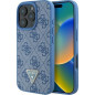 GUESS case for IPHONE 16 GUHCP16SP4TDPB (PU Leather 4G Triangle Strass) blue GUESS case for IPHONE 16 GUHCP16SP4TDPB (PU Leather 4G Triangle Strass) blue
