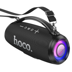 Bluetooth speaker LED 2 x 20W 4h Hoco HA4 black
