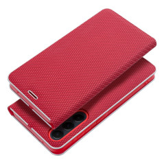LUNA Book Carbon for SAMSUNG S25 Plus red