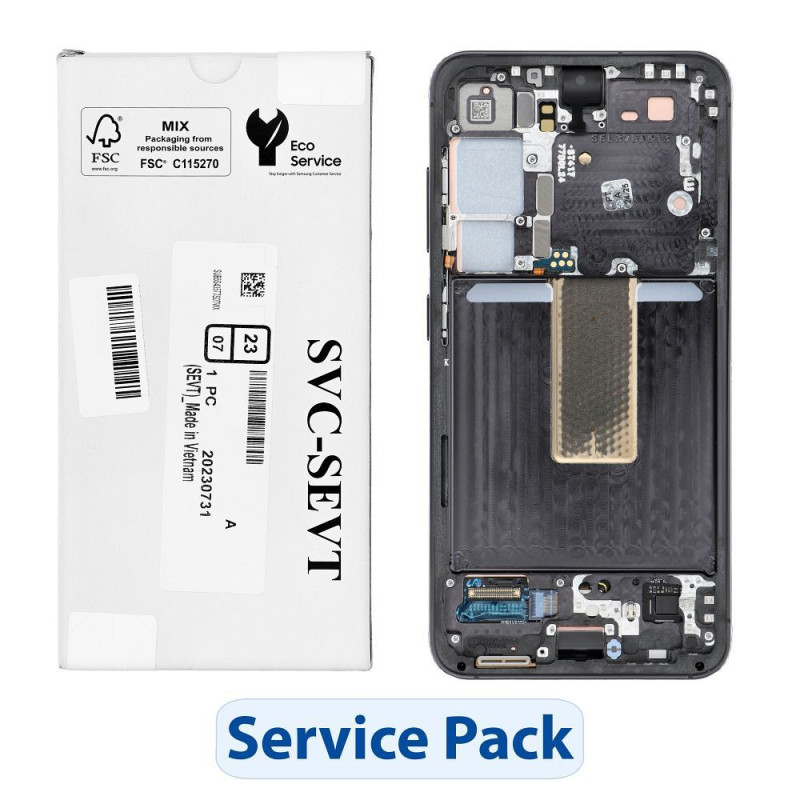 ServicePack LCD Display SAMSUNG S23 S911B GH82-30480A ServicePack LCD Display SAMSUNG S23 S911B GH82-30480A