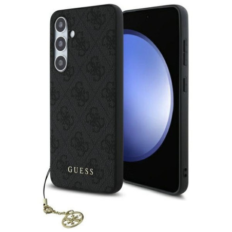 GUESS case for SAMSUNG S24 FE GUHCS24FEGF4GGR (HC PU 4G Charm) grey