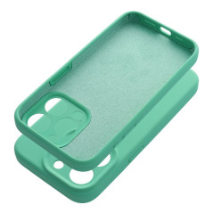 Case SILICONE 2mm for IPHONE 16e (SE 4 2025) mint