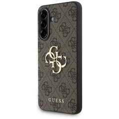 GUESS case for SAMSUNG A56 GUHCSA564GMGBR (4G PU Big Logo) brown