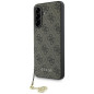 GUESS case for SAMSUNG A56 GUHCSA56GF4GBR (PU 4G Charm) brown GUESS case for SAMSUNG A56 GUHCSA56GF4GBR (PU 4G Charm) brown