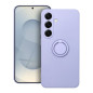 SILICONE RING case for SAMSUNG S25 violet SILICONE RING case for SAMSUNG S25 violet