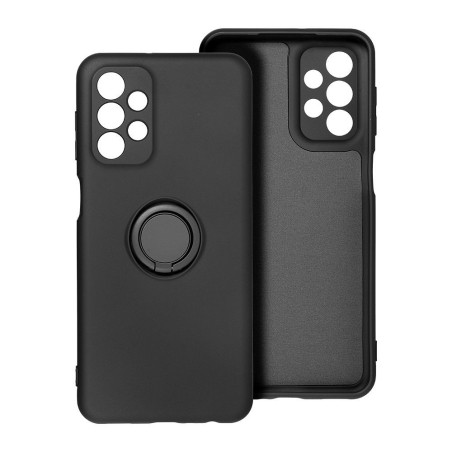 SILICONE RING case for SAMSUNG A35 5G black