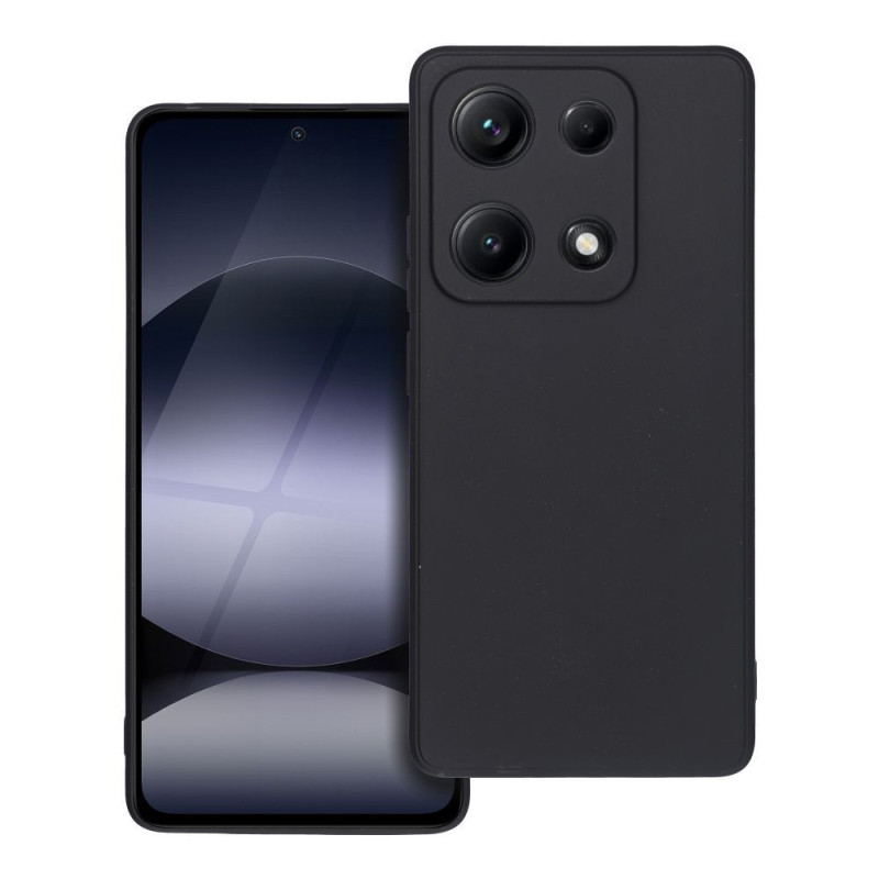 MATT case for XIAOMI Redmi NOTE 14S black MATT case for XIAOMI Redmi NOTE 14S black