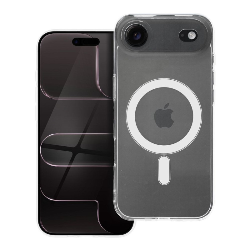 CLEAR Case 2 mm for IPHONE 17 Air compatible with MagSafe (camera protection) transparent