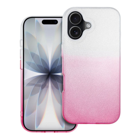 SHINING Case for IPHONE 17 transparent pink