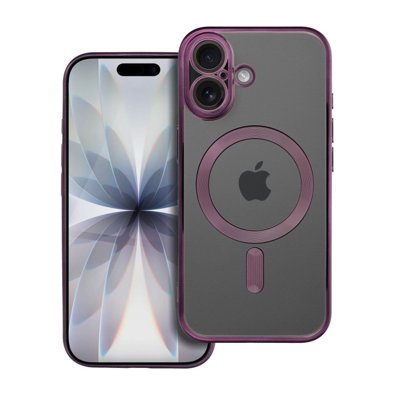 ELECTRO MAG COVER case compatible with MagSafe for IPHONE 17 deep purple ELECTRO MAG COVER case compatible with MagSafe for IPHONE 17 deep purple