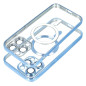 ELECTRO MAG COVER case compatible with MagSafe for IPHONE 17 Pro Max blue