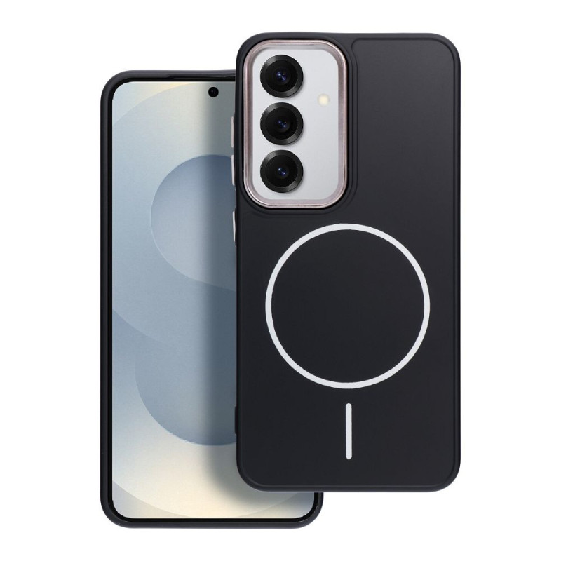 FRAME MAG COVER Case compatible with MagSafe for SAMSUNG S25 black FRAME MAG COVER Case compatible with MagSafe for SAMSUNG S25 black
