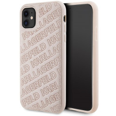 KARL LAGERFELD case for IPHONE 11 KLHCN61PQKPMP for iPhone 11 (Quilted K Pattern) pink
